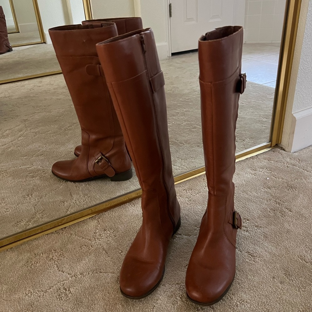 Nine West riding boots. Size 6.